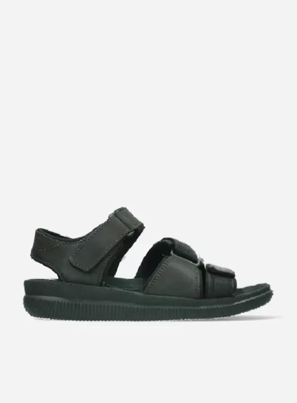 Sandalen voor heren<Wolky Active Men bruin gevet leer