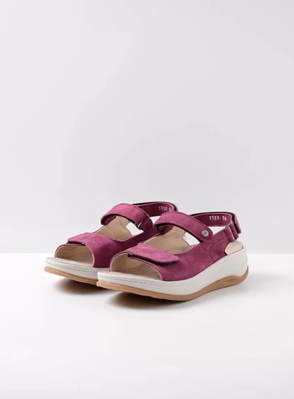 Sandalen | Voorjaar/zomer 2024<Wolky Adura fuchsia nubuck