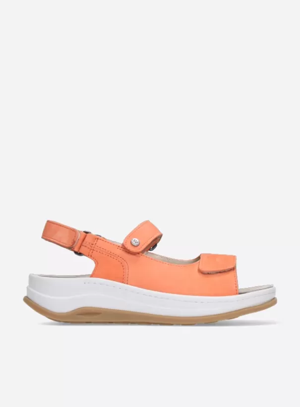 Sandalen | Voorjaar/zomer 2024<Wolky Adura oranje nubuck