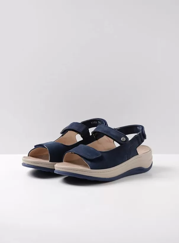 Sandalen | Voorjaar/zomer 2024<Wolky Adura denim nubuck