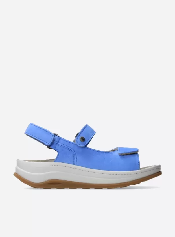 Sandalen | Voorjaar/zomer 2024<Wolky Adura hemelsblauw nubuck