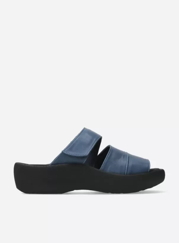 Slippers | Voorjaar/zomer 2024<Wolky Aporia jeans leer