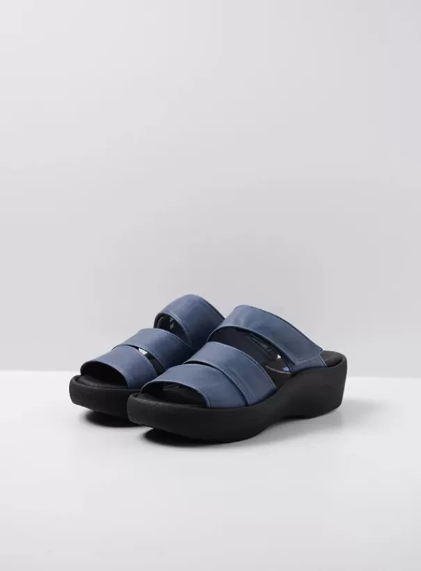 Slippers | Voorjaar/zomer 2024<Wolky Aporia jeans leer