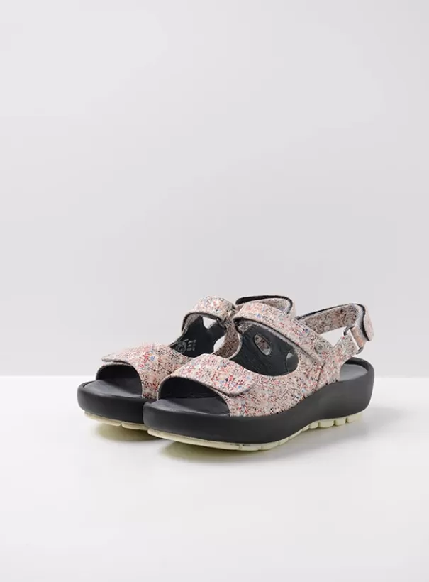 Sandalen<Wolky Brasilia multi wit leer