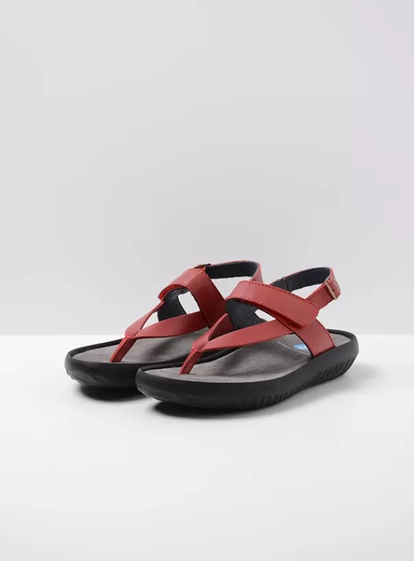 Sandalen | Voorjaar/zomer 2024<Wolky Cebu rood leer