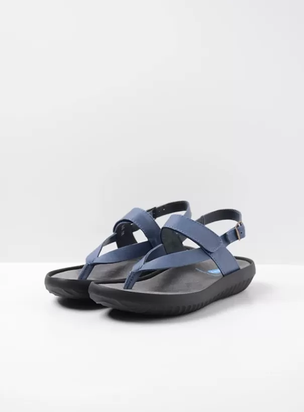 Sandalen | Voorjaar/zomer 2024<Wolky Cebu jeans leer