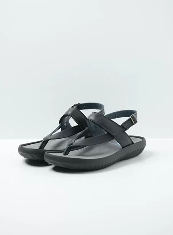 Sandalen | Voorjaar/zomer 2024<Wolky Cebu zwart mat leer