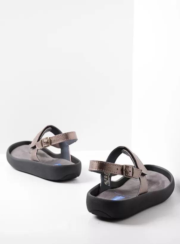 Sandalen | Voorjaar/zomer 2024<Wolky Cebu brons leer