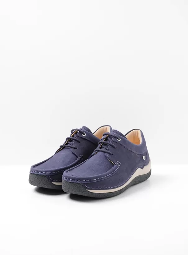 Sneakers | Veterschoenen<Wolky Celebration paars nubuck