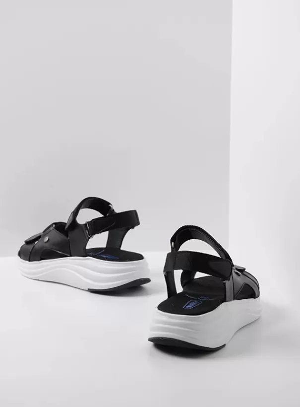 Sandalen | Voorjaar/zomer 2024<Wolky Cirro zwart-wit leer