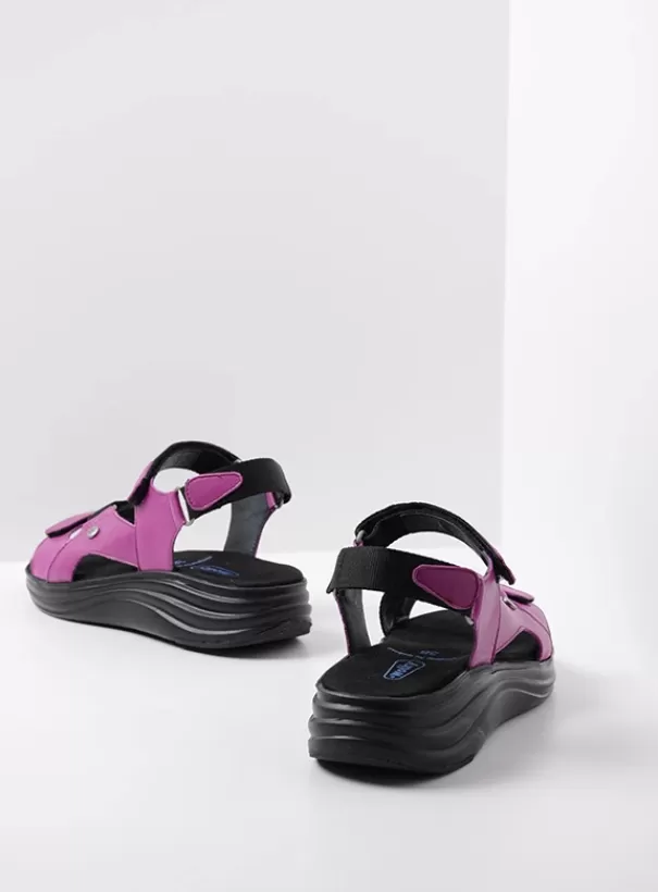 Sandalen | Voorjaar/zomer 2024<Wolky Cirro fuchsia leer