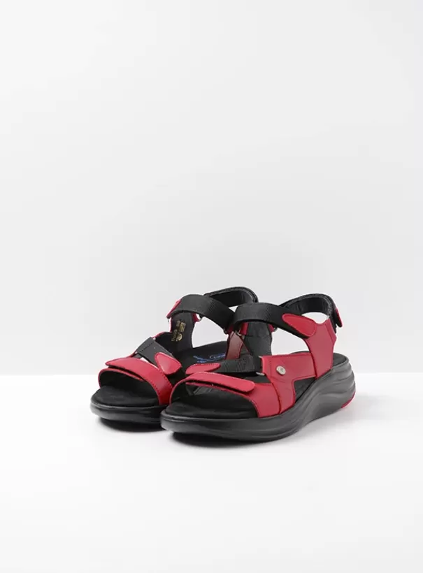 Sandalen | Voorjaar/zomer 2024<Wolky Cirro rood leer