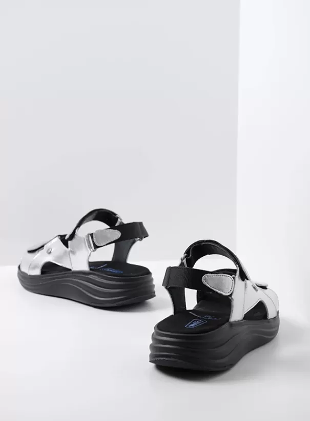 Voorjaar/zomer 2024 | Sandalen<Wolky Cirro zilver leer