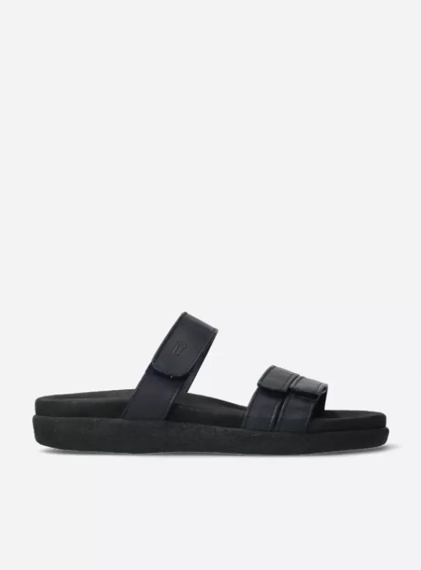 Slippers | Voorjaar/zomer 2024<Wolky Cirrus donkerblauw leer