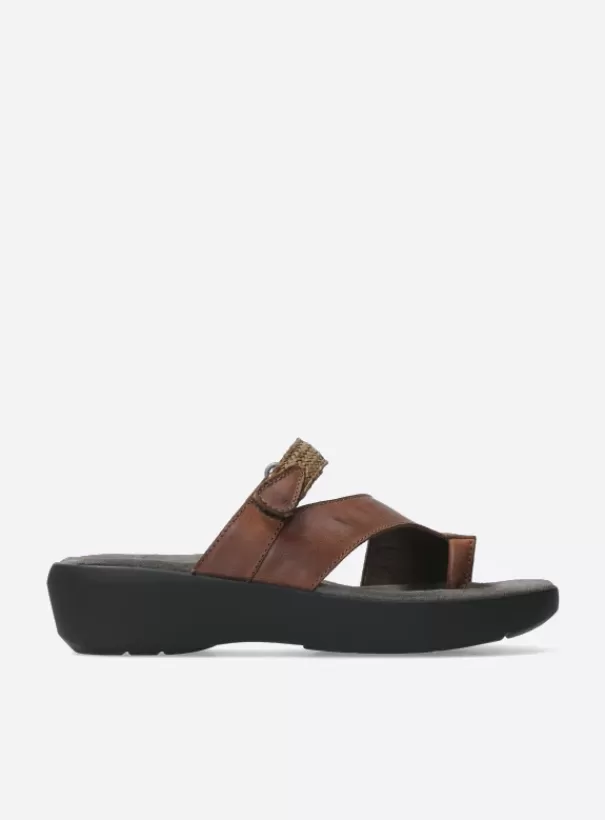 Slippers | Voorjaar/zomer 2024<Wolky Collins cognac leer