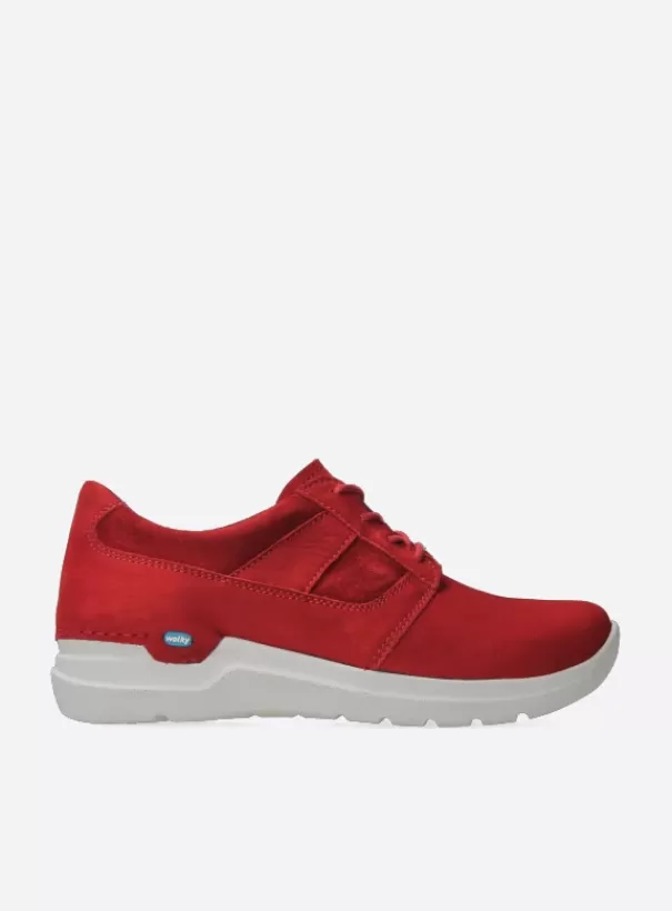 Hielspoor | Voorjaar/zomer 2024<Wolky Cool rood nubuck