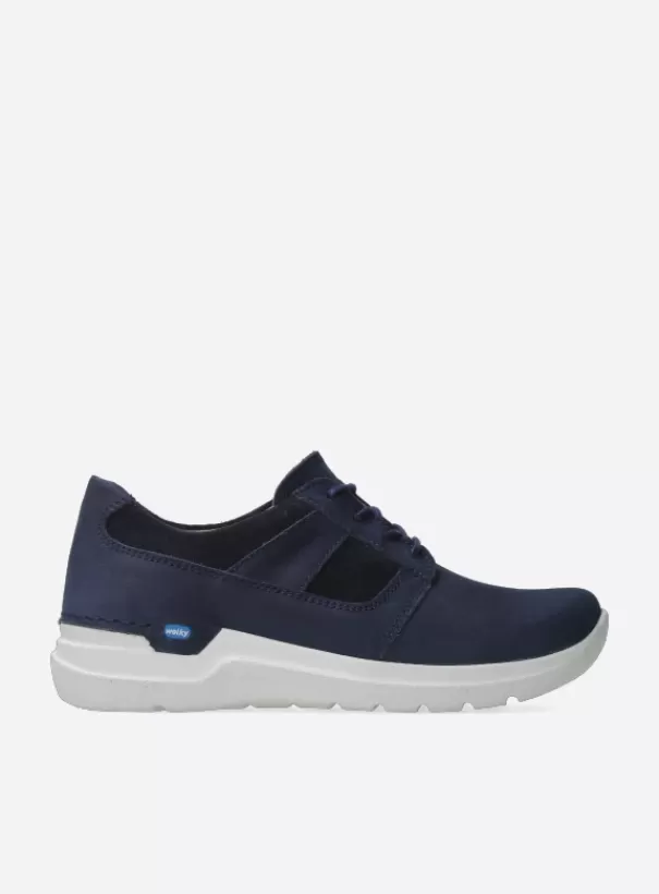 Veterschoenen | Voorjaar/zomer 2024<Wolky Cool denim nubuck