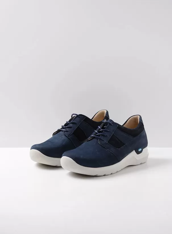 Veterschoenen | Voorjaar/zomer 2024<Wolky Cool denim nubuck