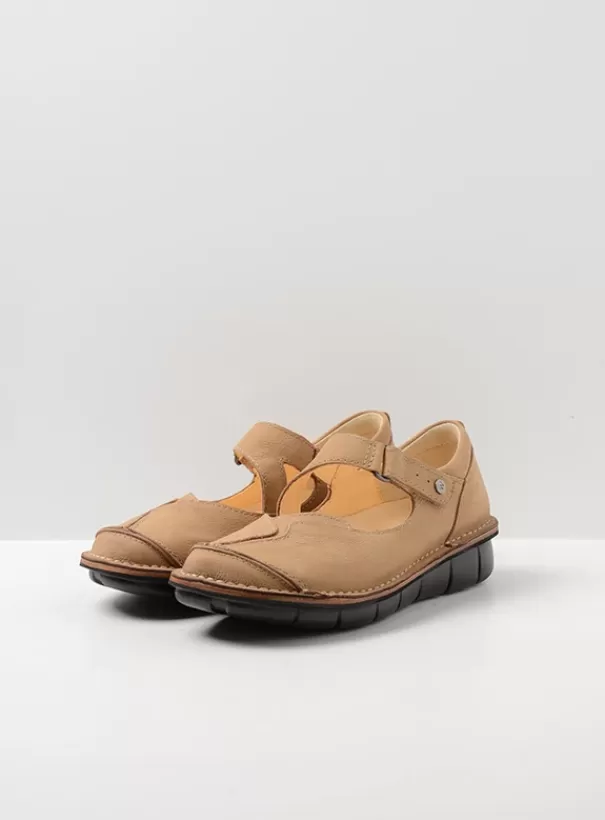 Bandschoenen<Wolky Cordoba beige nubuck