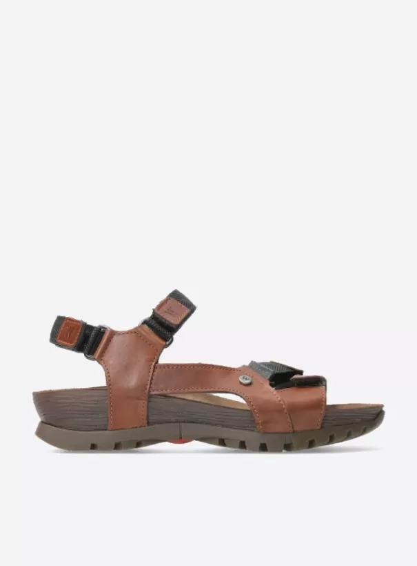 Sandalen | Voorjaar/zomer 2024<Wolky Cradle cognac leer