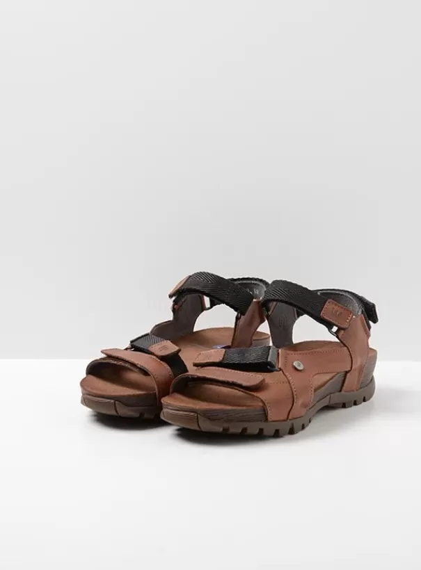 Sandalen | Voorjaar/zomer 2024<Wolky Cradle cognac leer