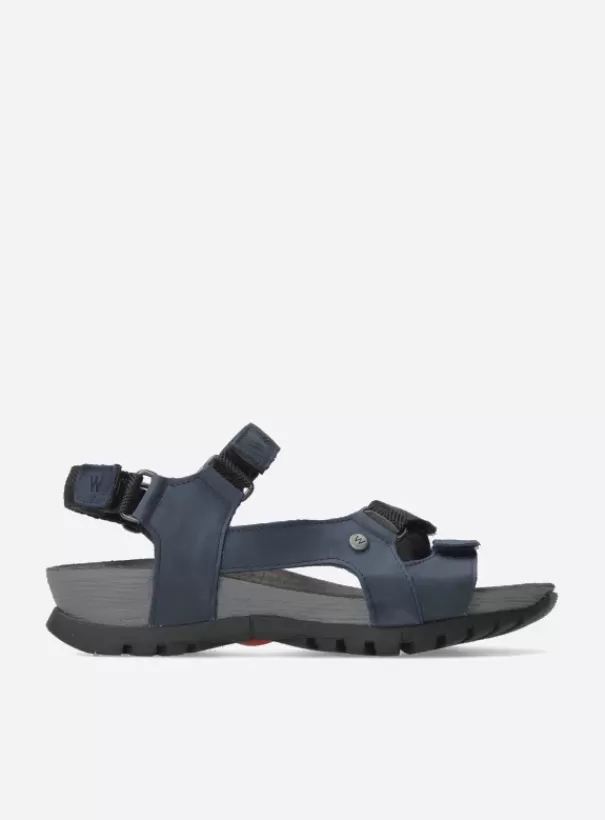 Sandalen | Voorjaar/zomer 2024<Wolky Cradle blauw leer