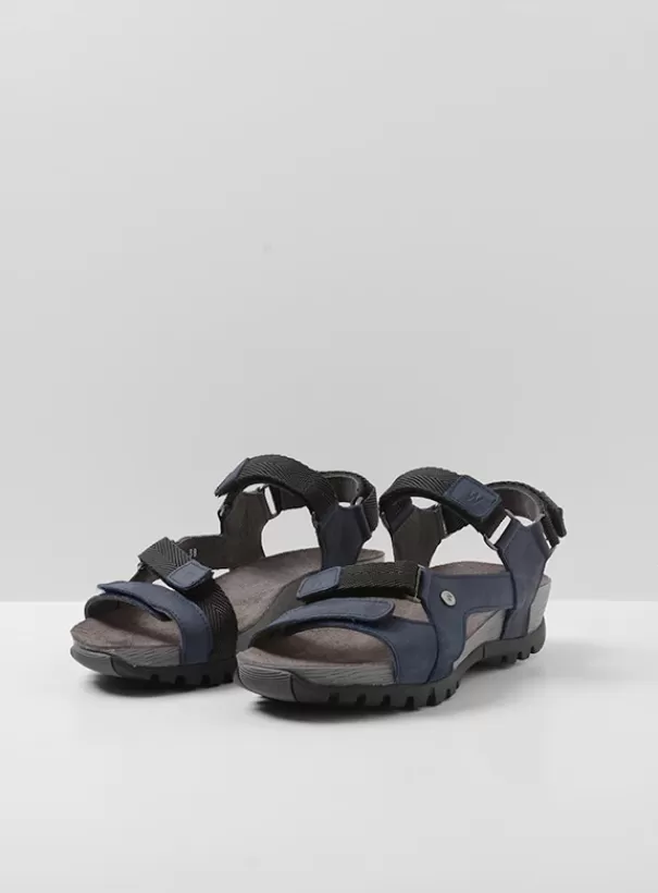 Sandalen | Voorjaar/zomer 2024<Wolky Cradle blauw leer