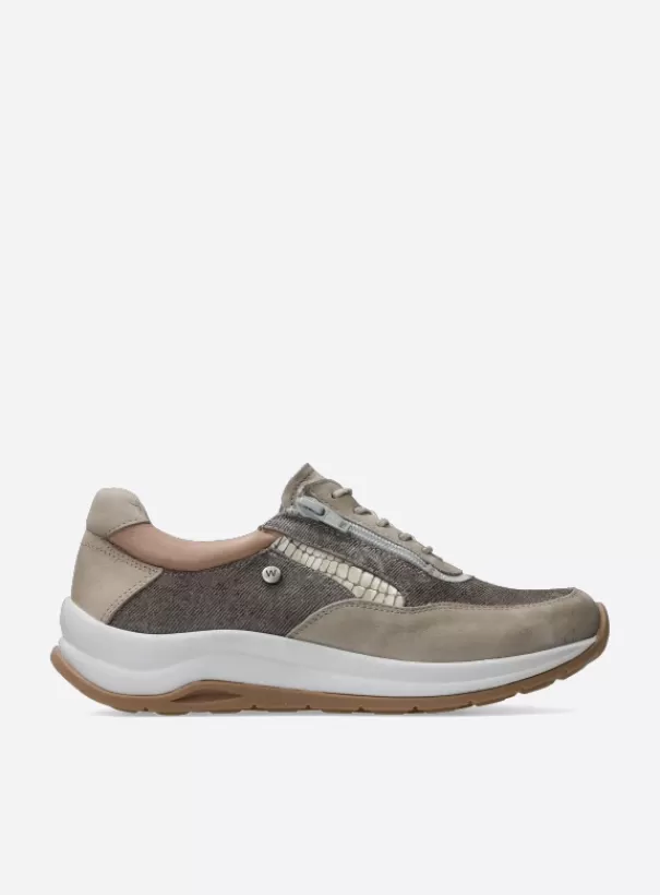 Wandelschoenen | Sneakers<Wolky Cupar safari combi leer