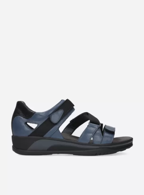 Sandalen | Voorjaar/zomer 2024<Wolky Desh jeans leer