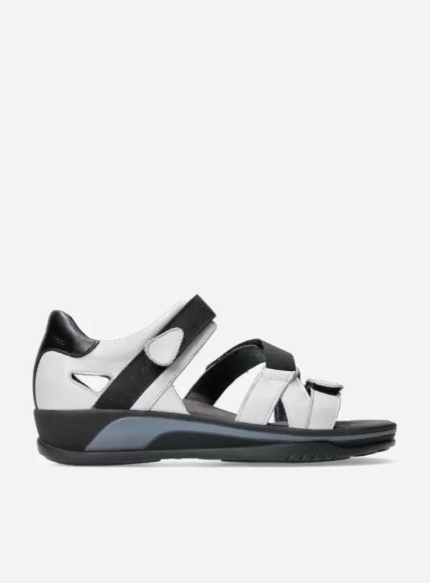 Sandalen | Voorjaar/zomer 2024<Wolky Desh gebroken wit leer