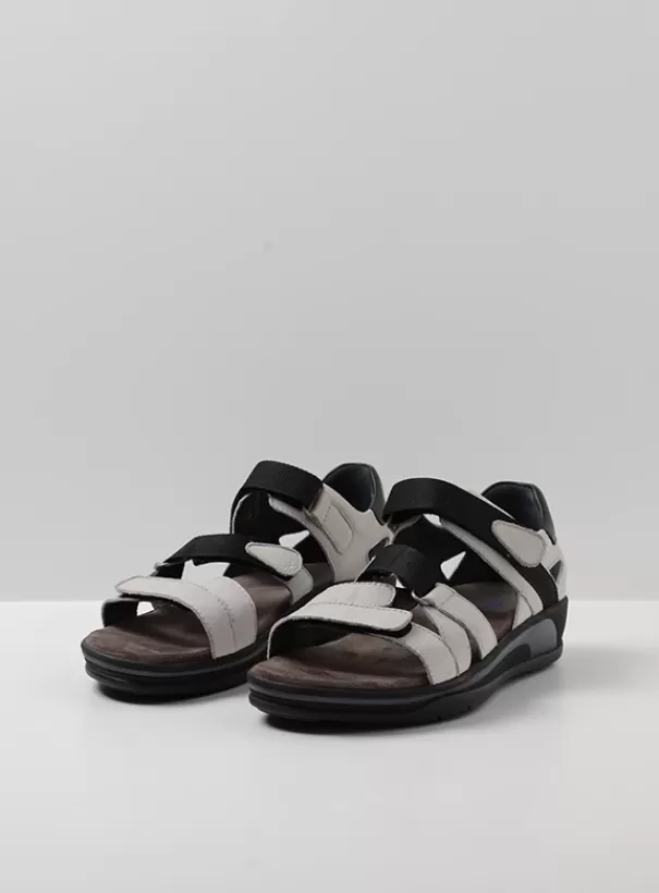 Sandalen | Voorjaar/zomer 2024<Wolky Desh gebroken wit leer