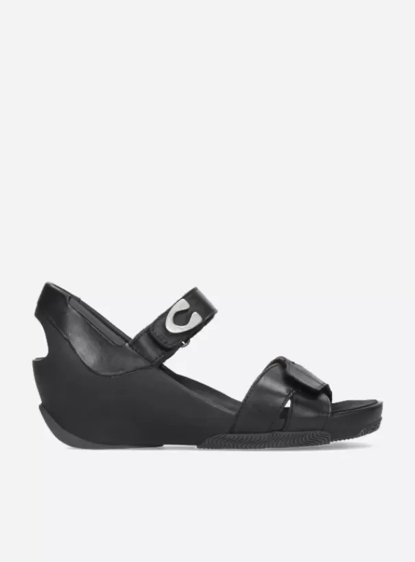 Sandalen<Wolky Epoch zwart leer