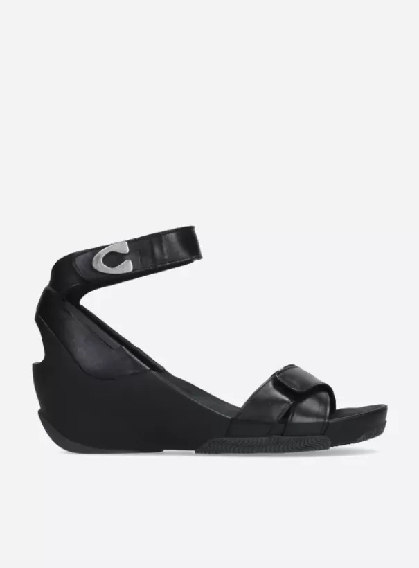 Sandalen | Voorjaar/zomer 2024<Wolky Era zwart leer