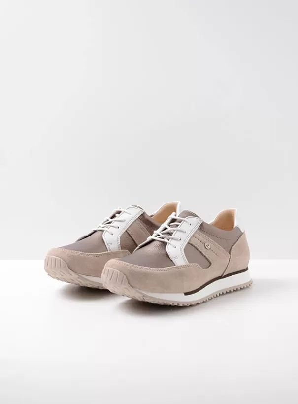 Wandelschoenen | Sneakers<Wolky e-Walk safari/brons leer