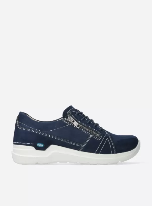 Hielspoor | Wandelschoenen<Wolky Feltwell denim nubuck