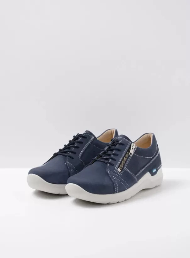 Hielspoor | Wandelschoenen<Wolky Feltwell denim nubuck