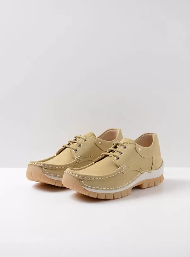 Veterschoenen | Voorjaar/zomer 2024<Wolky Fly Summer lichtgroen nubuck