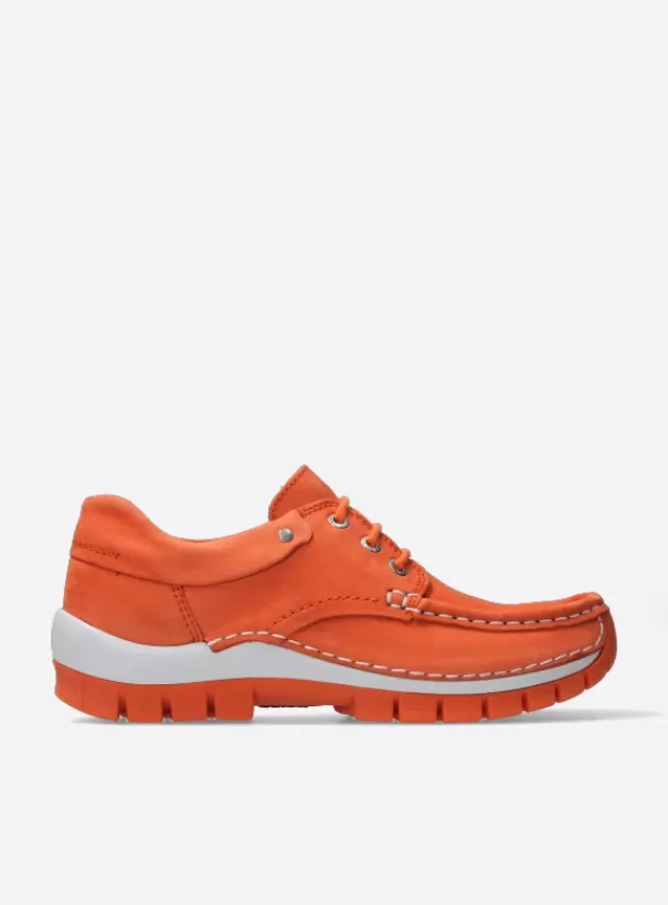 Veterschoenen | Voorjaar/zomer 2024<Wolky Fly Summer oranje nubuck