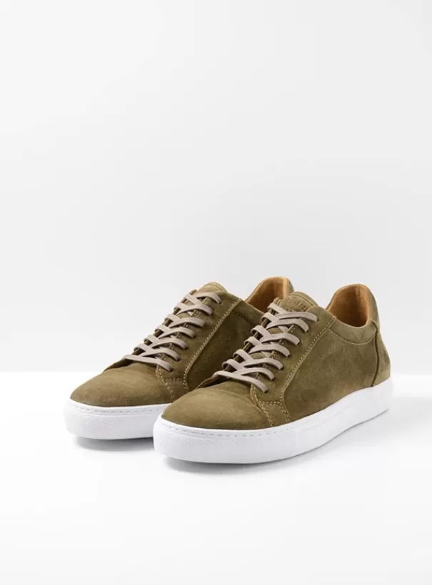 Veterschoenen | Sneakers<Wolky Forecheck donker taupe suede