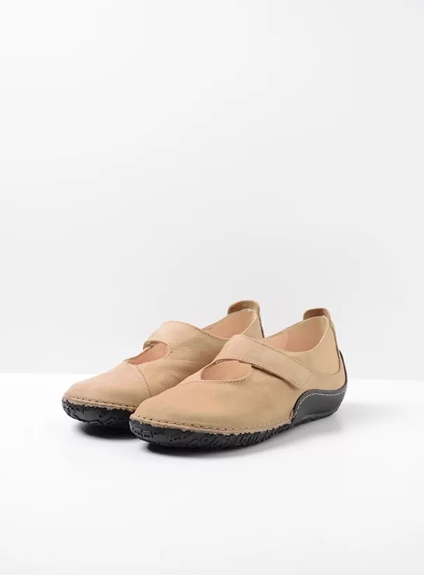 Volle voeten | Bandschoenen<Wolky Fresh beige nubuck