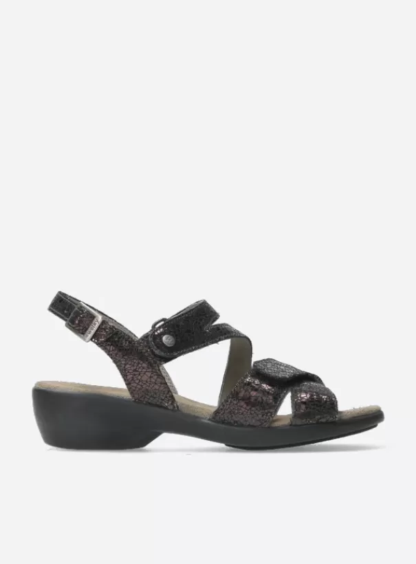 Sandalen<Wolky Fria bruin leer