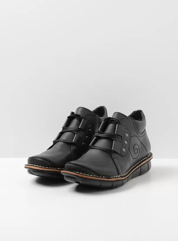 Veterschoenen<Wolky Gallo Vegan zwart