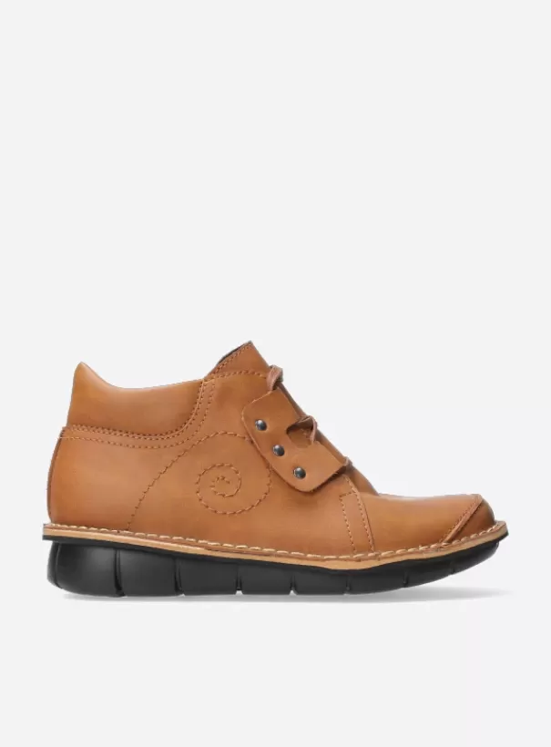 Veterschoenen<Wolky Gallo Vegan cognac