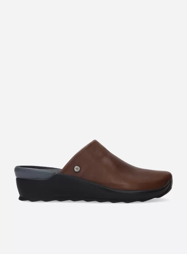 Slippers | Klompen<Wolky Go cognac leer