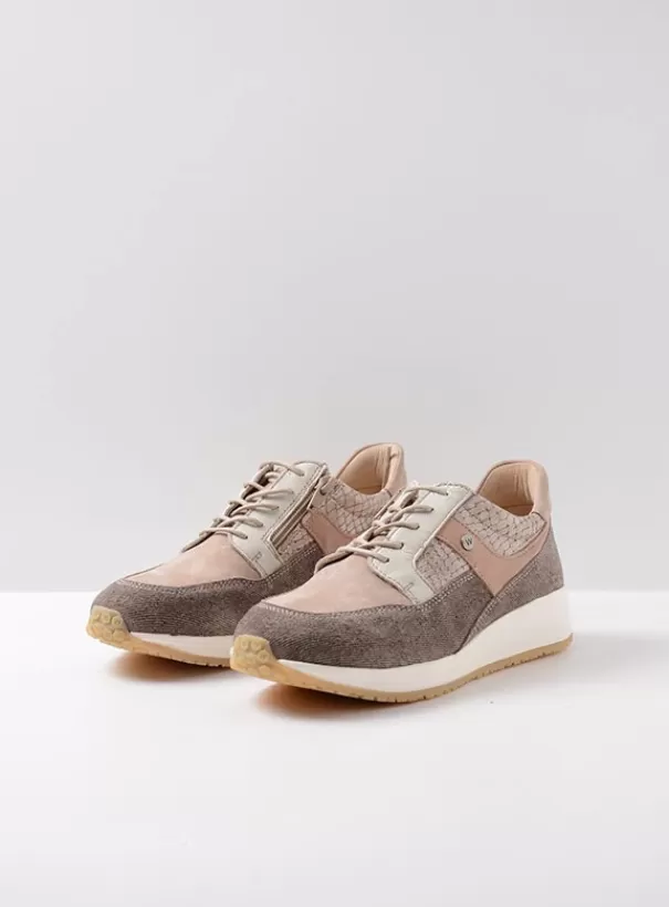 Sneakers | Veterschoenen<Wolky Hammer safari combi leer