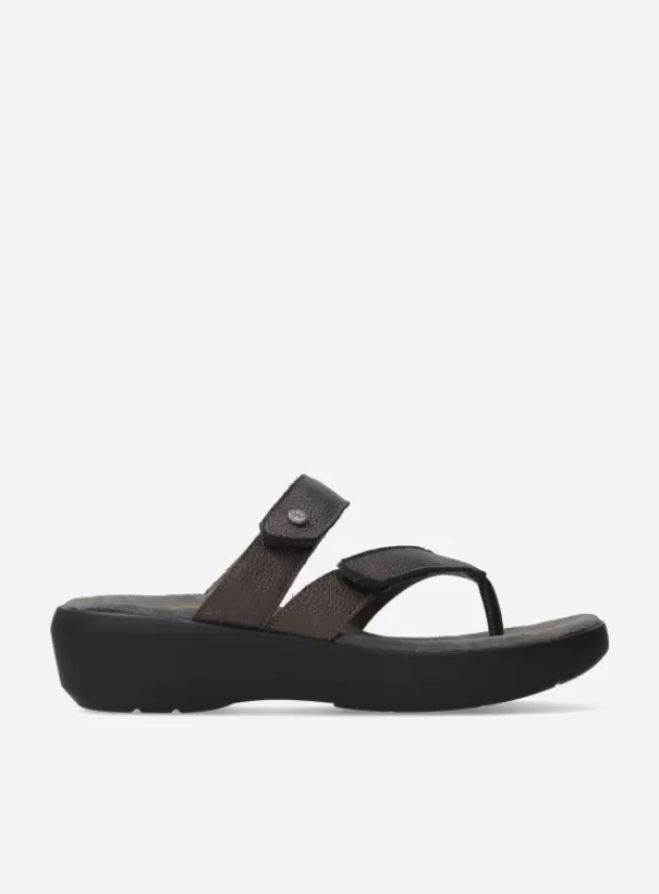 Slippers | Voorjaar/zomer 2024<Wolky Hobie brons leer