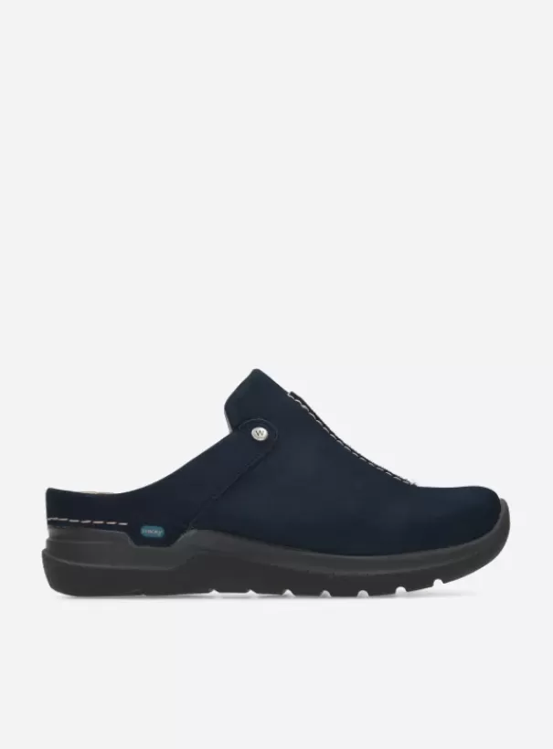 Diabetes | Slippers<Wolky Holland DB blauw nubuck