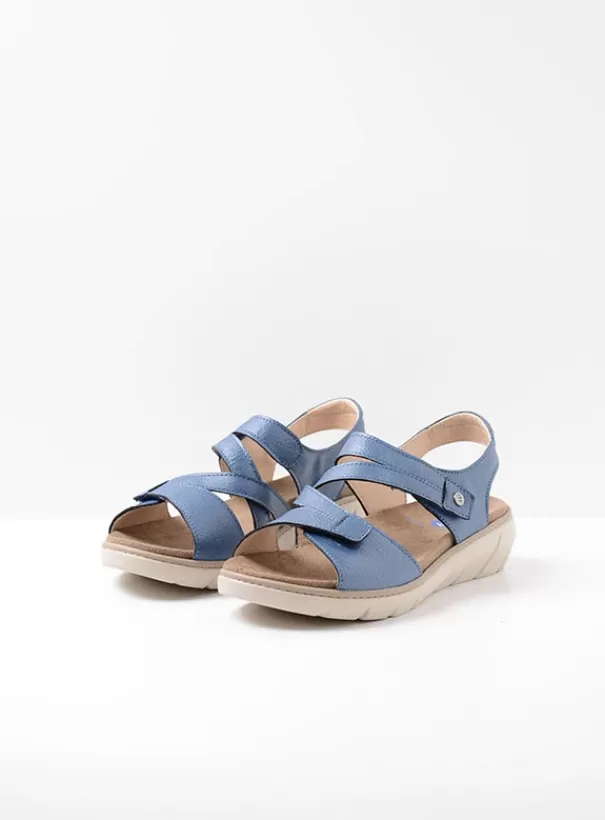 Sandalen | Voorjaar/zomer 2024<Wolky Ikaria blauw leer