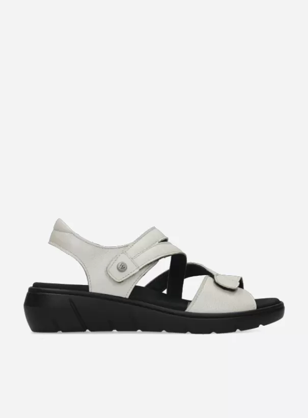 Sandalen | Voorjaar/zomer 2024<Wolky Ikaria gebroken wit leer