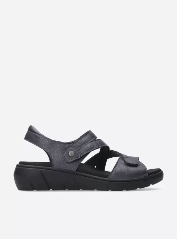 Sandalen | Voorjaar/zomer 2024<Wolky Ikaria antraciet leer